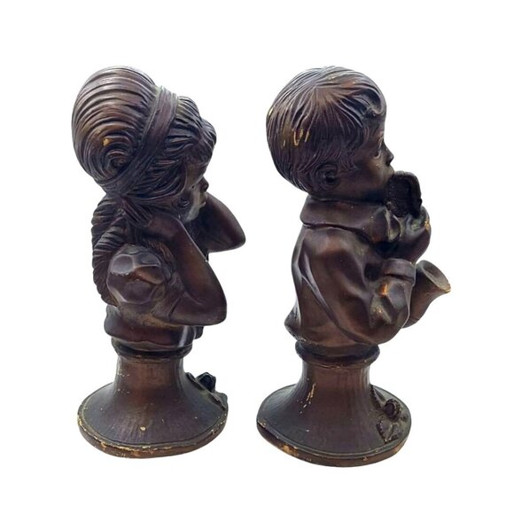 Universal Statuary Kendrick Vintage Boy & Girl Jazz Figurines Chicago 70s - Picture 4 of 10
